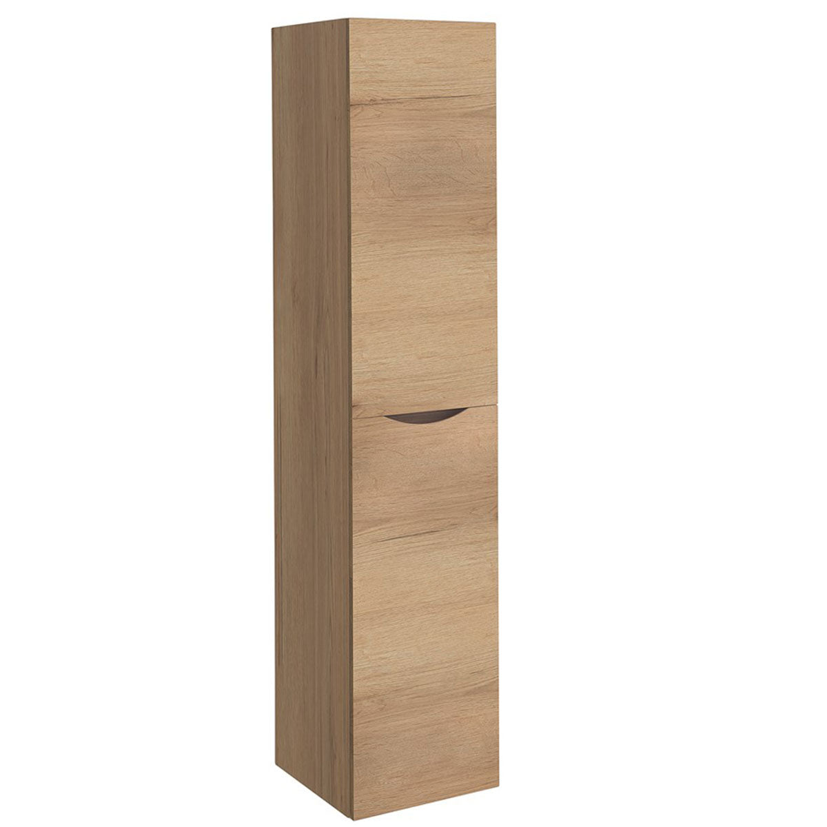 Crosswater Glide II Wall Hung Tall Cabinet With 5 Fixed Shelves