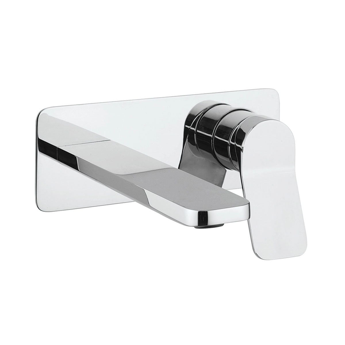 crosswater glide ii 2 hole wall mounted basin mixer chrome