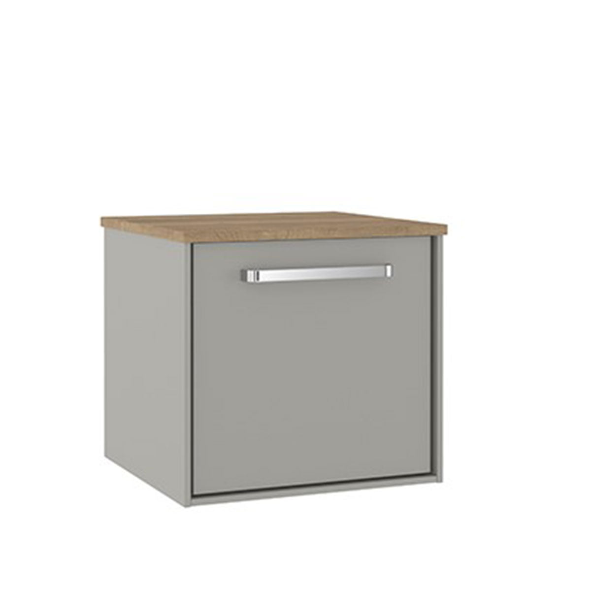 Crosswater Infinity 500 Single Drawer Wall Hung Vanity Unit With Worktop