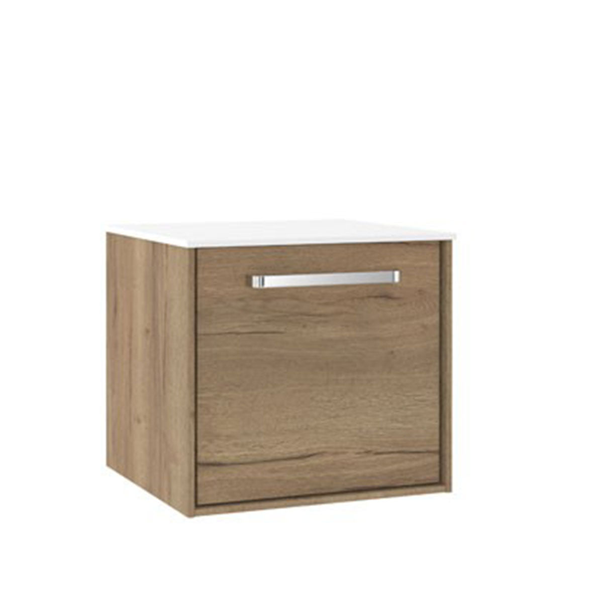 Crosswater Infinity 500 Single Drawer Wall Hung Vanity Unit With Worktop