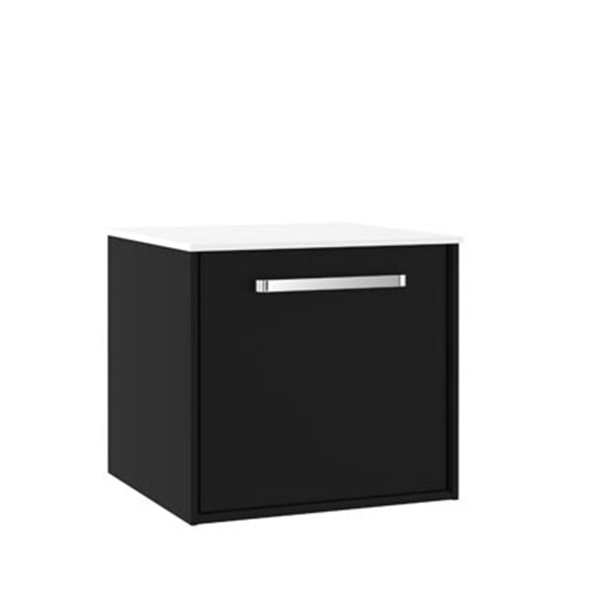 Crosswater Infinity 500 Single Drawer Wall Hung Vanity Unit With Worktop