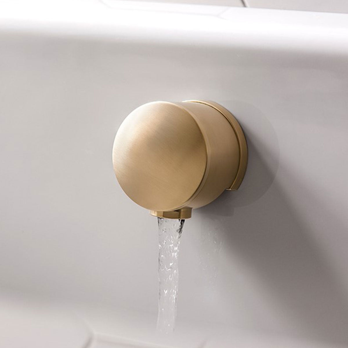 Crosswater MPRO Bath Filler With Click-Clack Waste