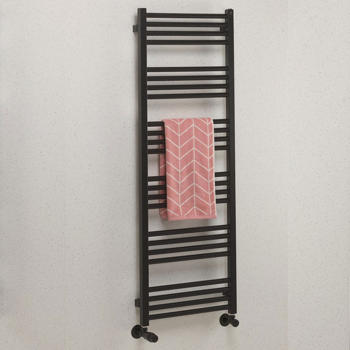Crosswater MPRO Heated Towel Rail Matt Black