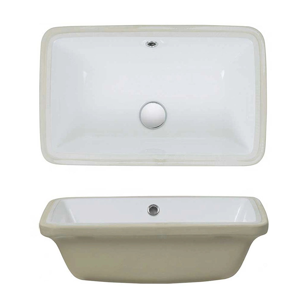 crosswater torino b small rectangular undermount basin 510x320mm