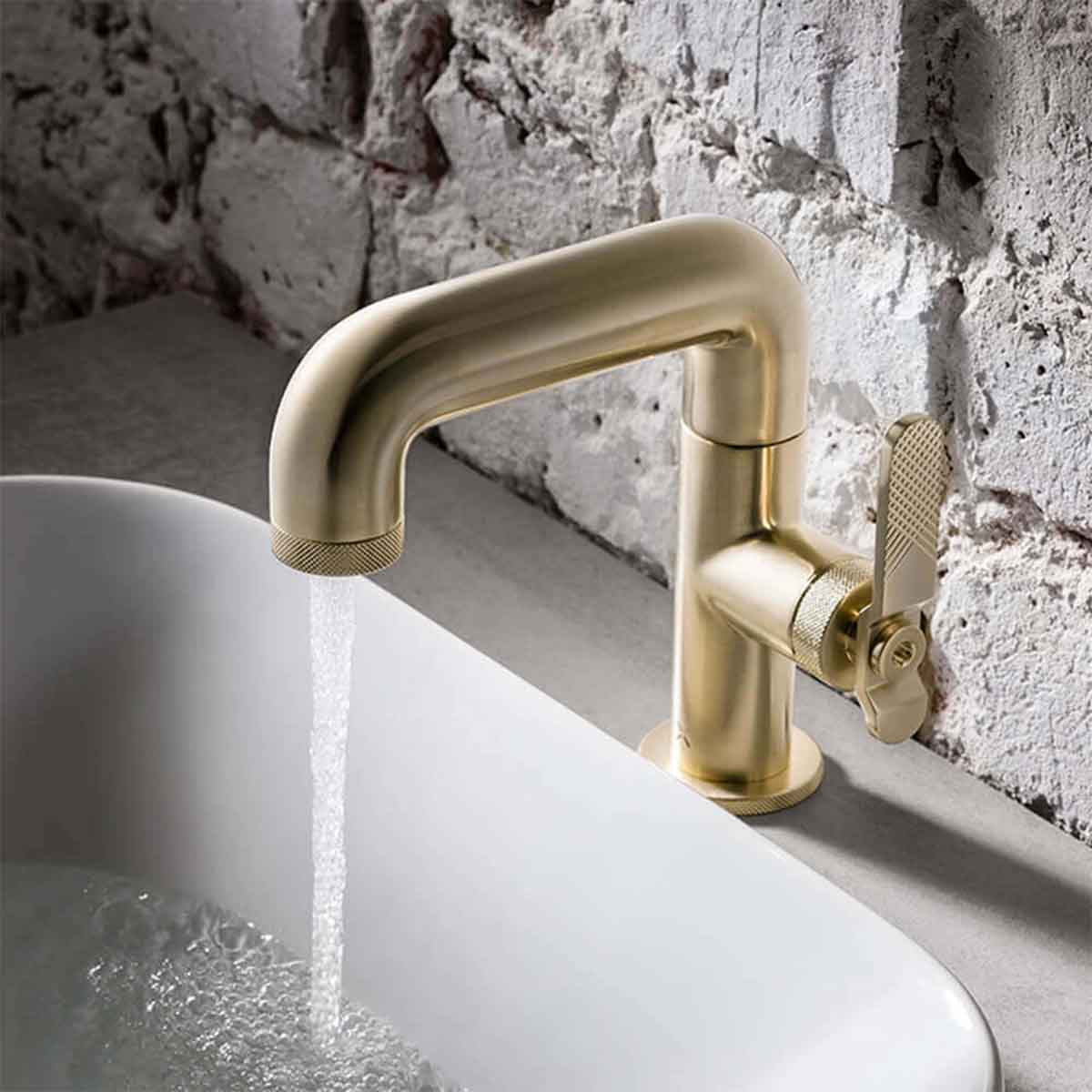 crosswater union mixer mono basin tap union brass lifestyle