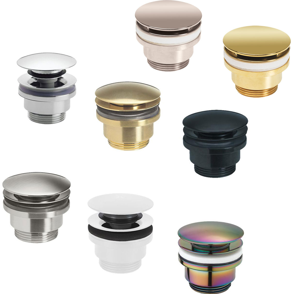 Crosswater Universal Basin Click-Clack Waste