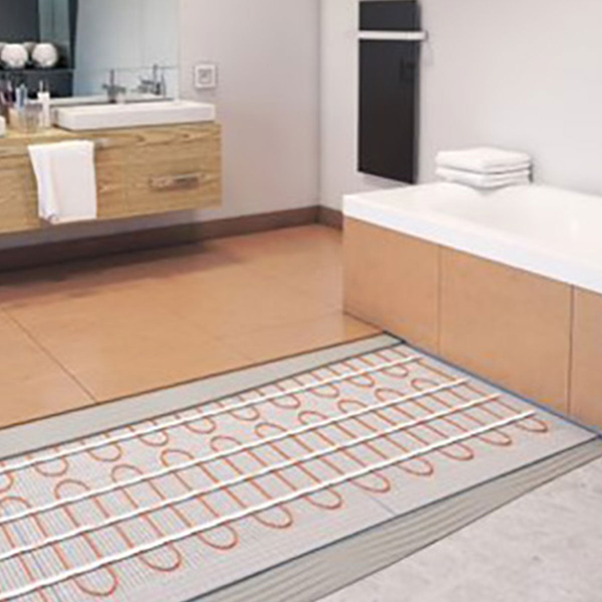 ECOFLOOR Electric Underfloor Heating Mat - 150W / m2