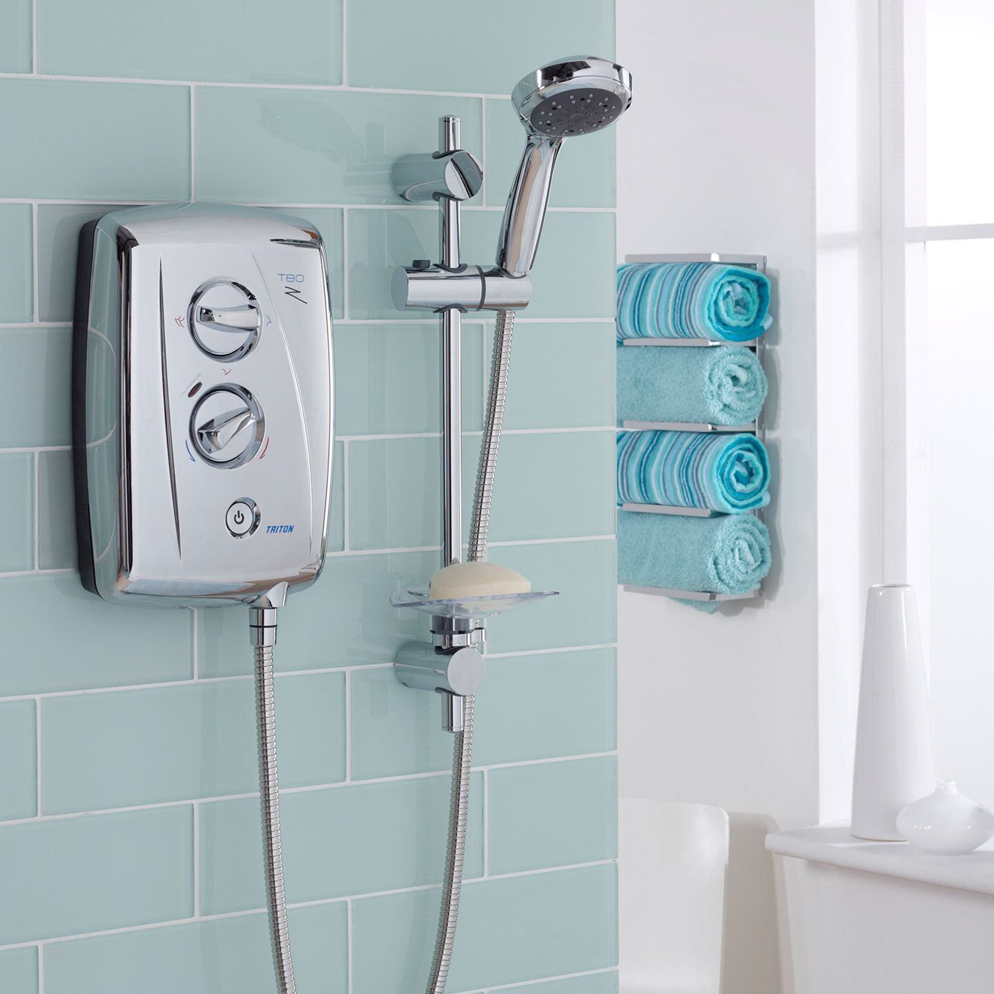 Triton T80z Fast-Fit 8.5kW Chrome Electric Shower