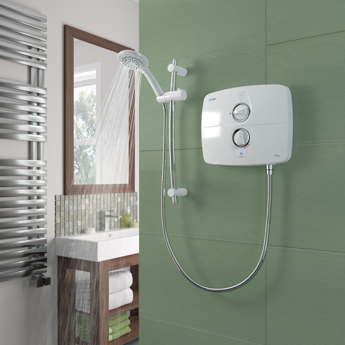 Triton T90sr Silent Electric Shower