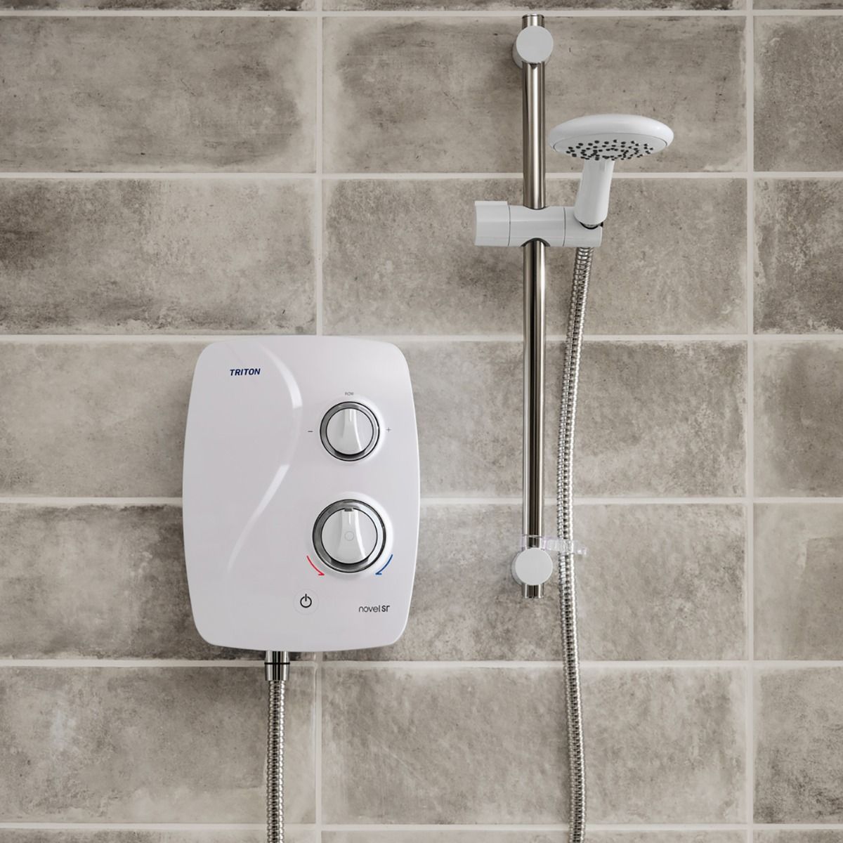 Triton Novel SR Silent Thermostatic Power Shower
