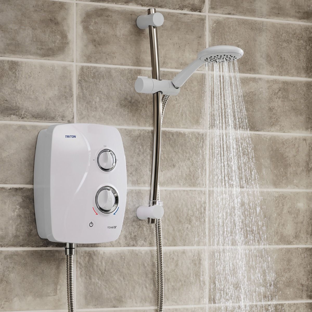 Triton Novel SR Silent Thermostatic Power Shower