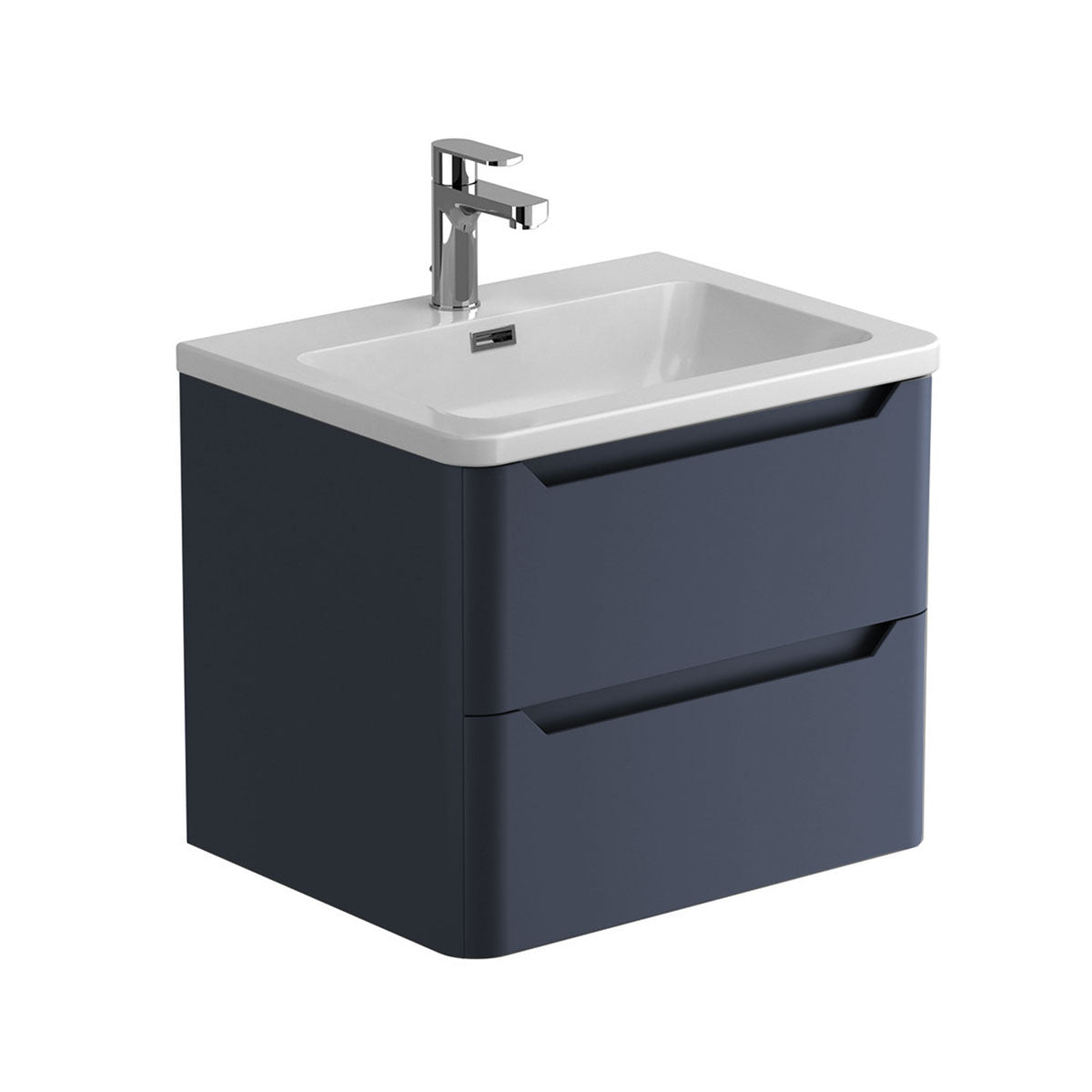 Granlusso Enzo Double Drawer Wall Hung Vanity Unit