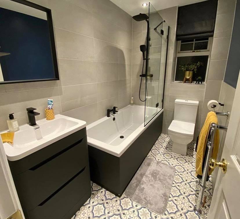 Granlusso Enzo 600 Double Drawer Floorstanding Vanity Unit Matt