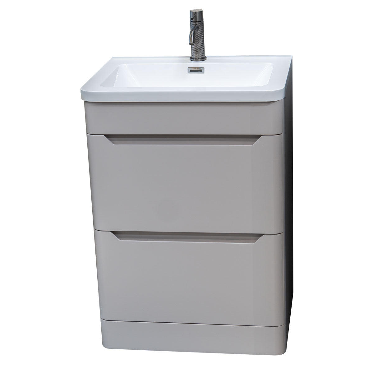 Granlusso Enzo 600 Floorstanding 2-Drawer Vanity Unit and Basin