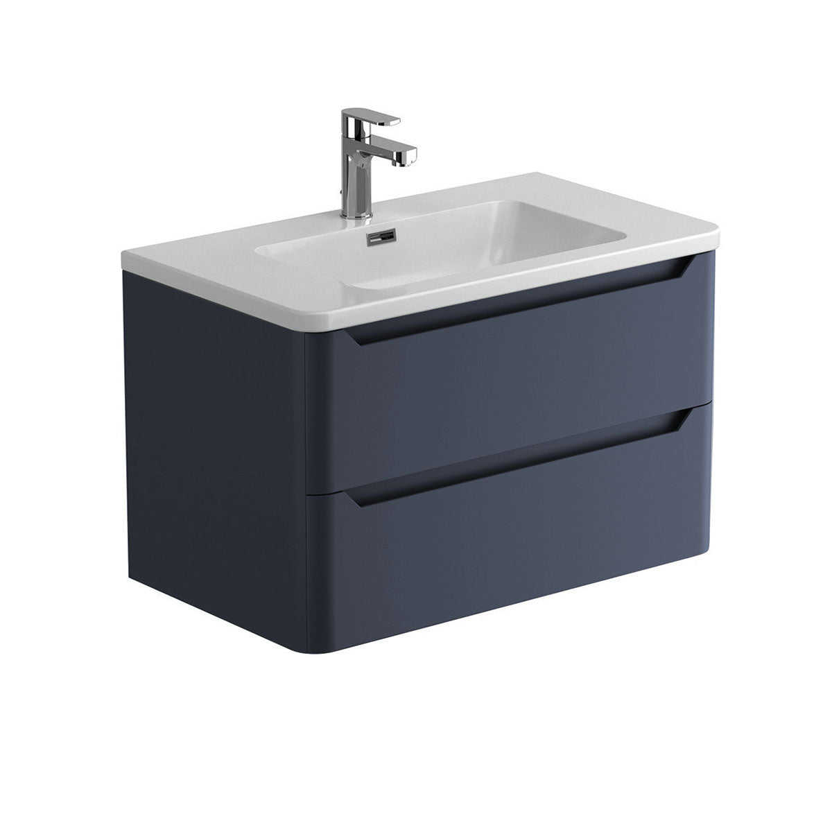 Granlusso Enzo Double Drawer Wall Hung Vanity Unit