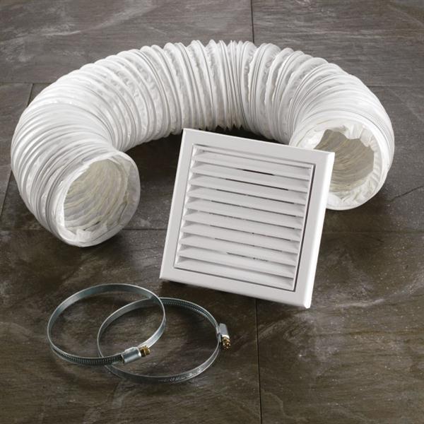 breeze bathroom vent fan kit white