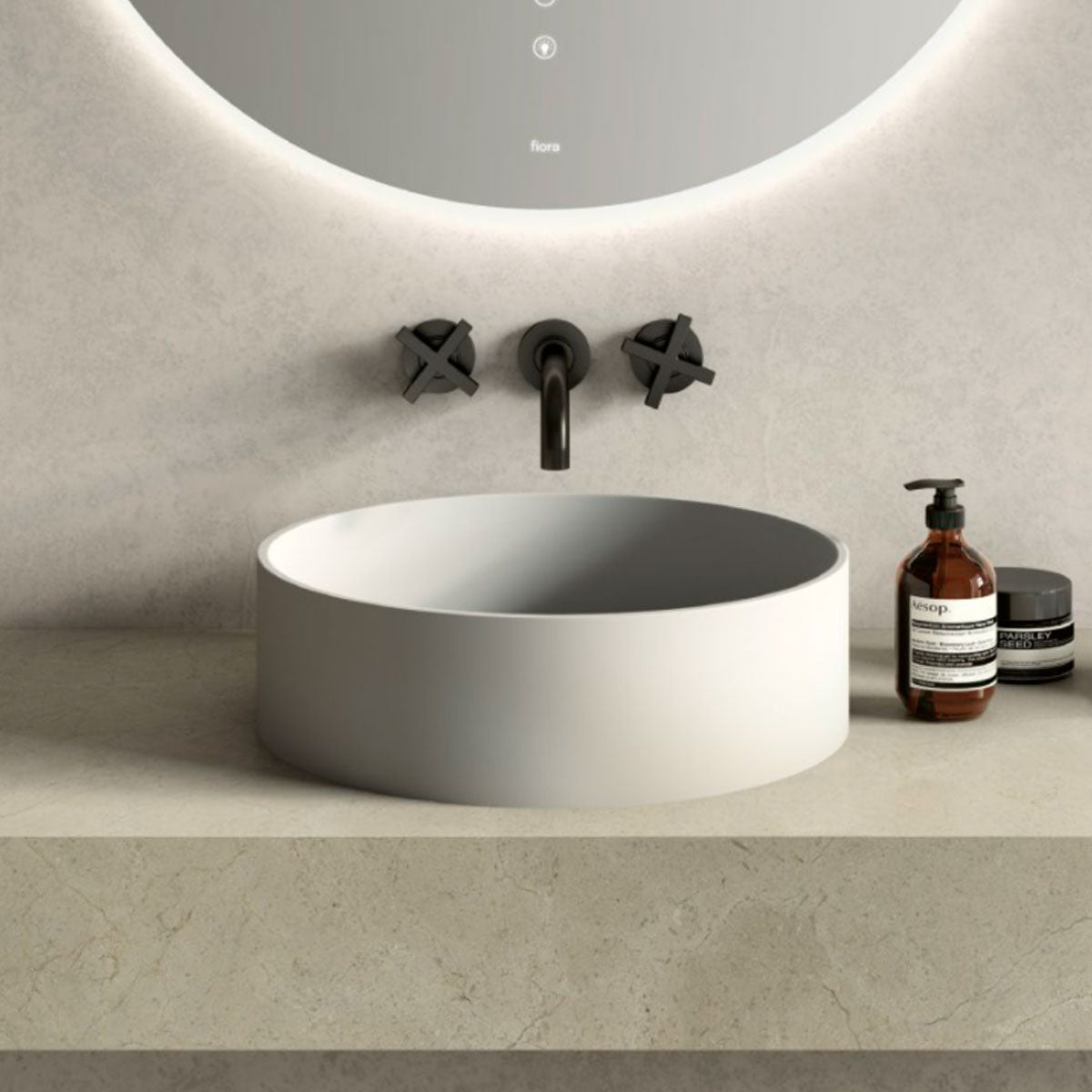Fiora Pure Designer Floating Tabletop Console