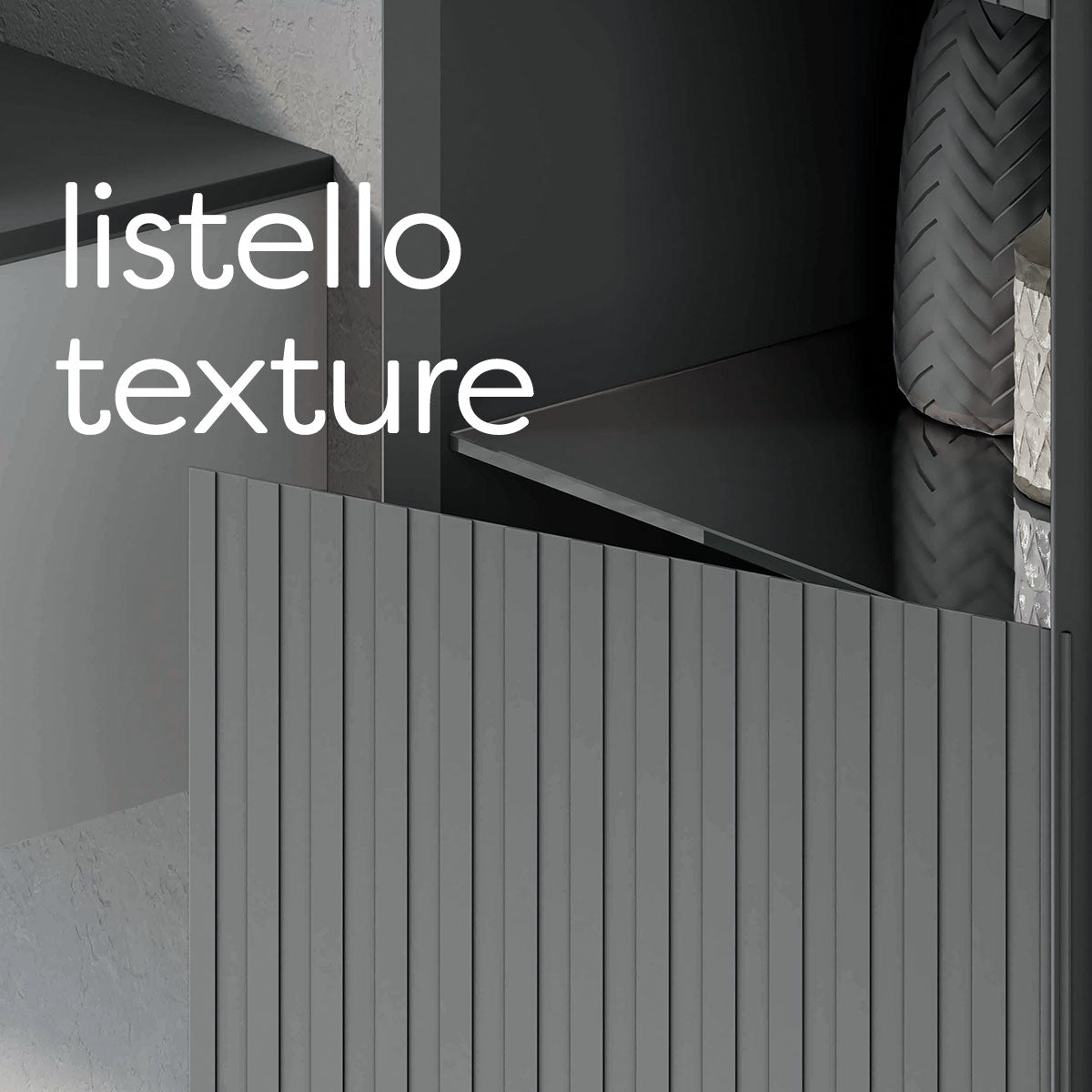 Fiora Synergy Designer Wall Hung Tall Storage Cabinet