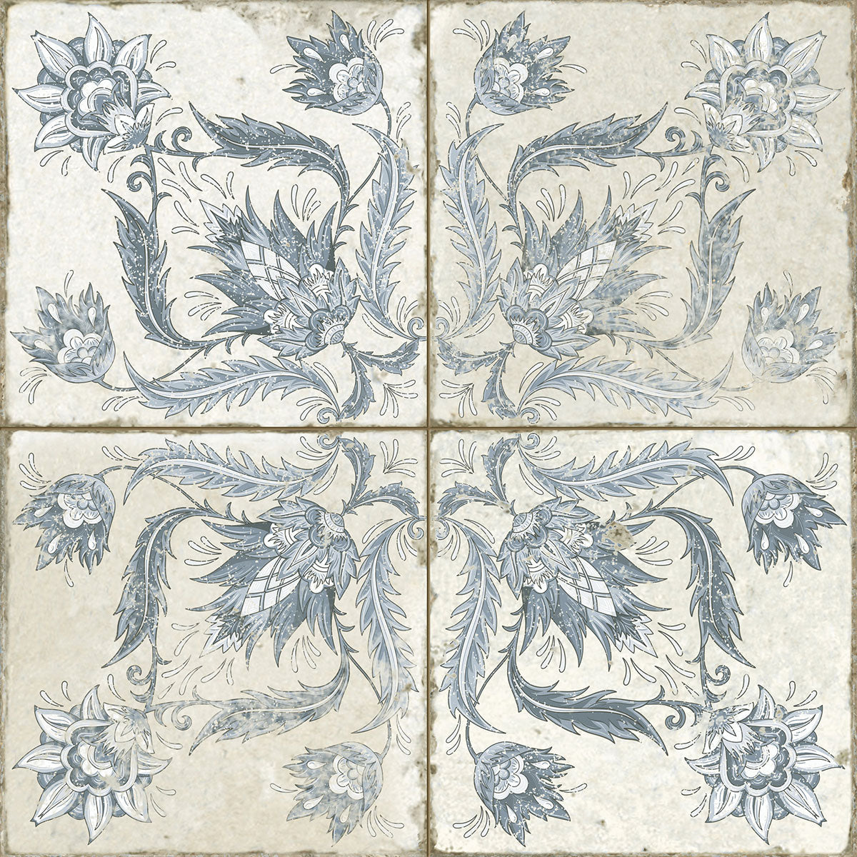 FS Ivy Blue Natural Tile 45 x 45cm