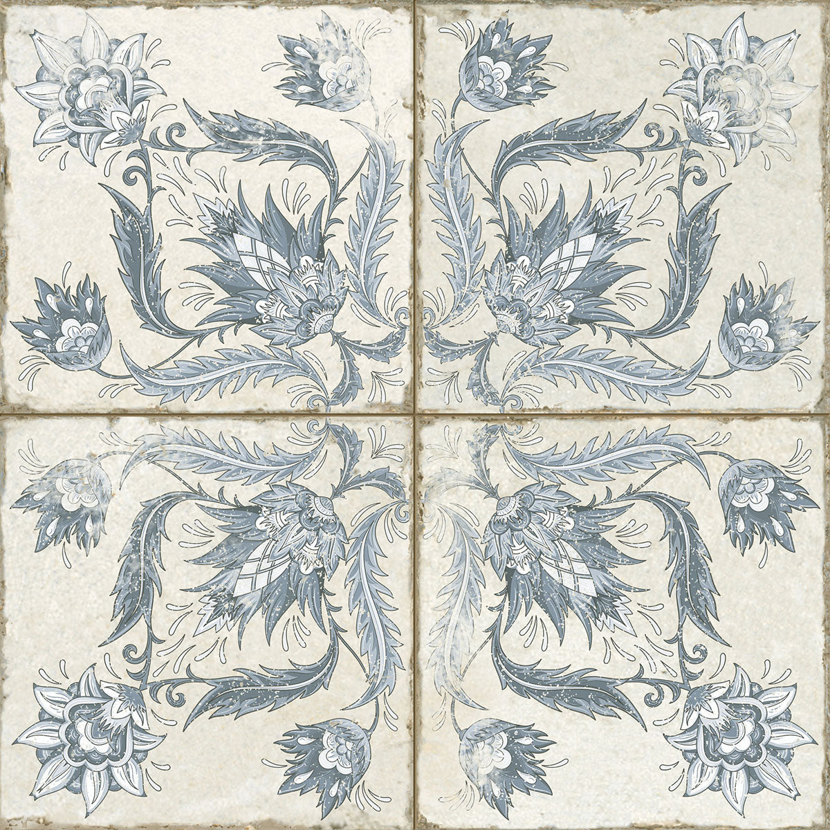 FS Ivy Blue Natural Tile 45 x 45cm