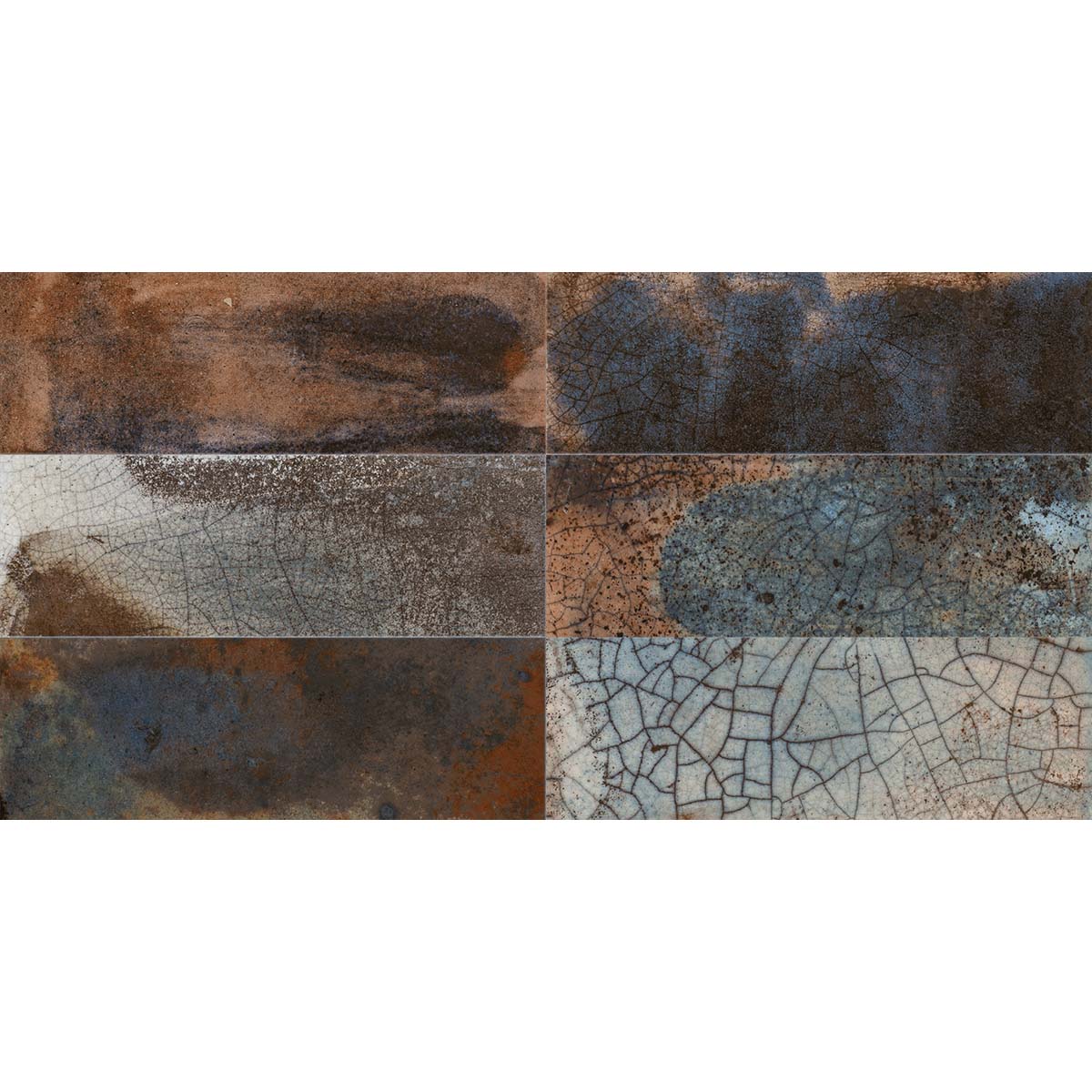 FS Raku Colours Decor Wall Tile 20x40cm Matte