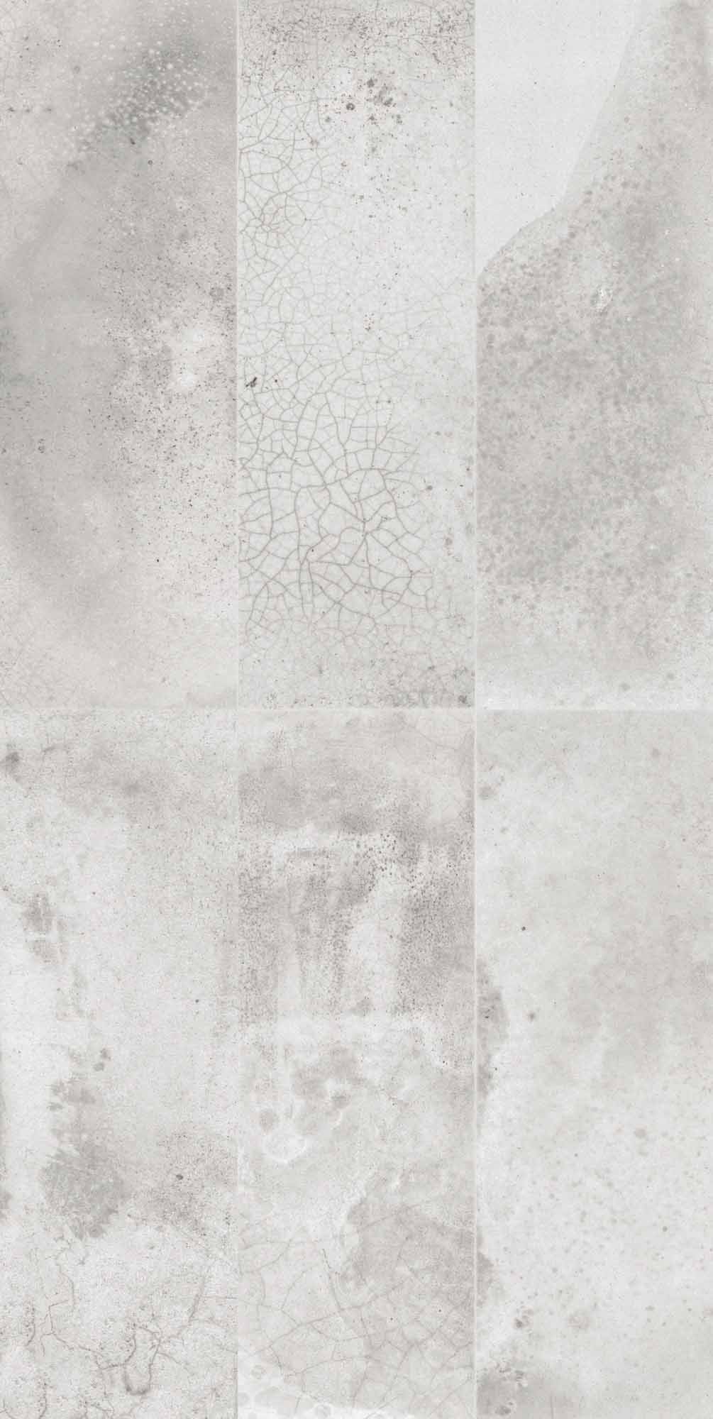 FS Raku Silver Decor Wall Tile 20x40cm Matte Vertical