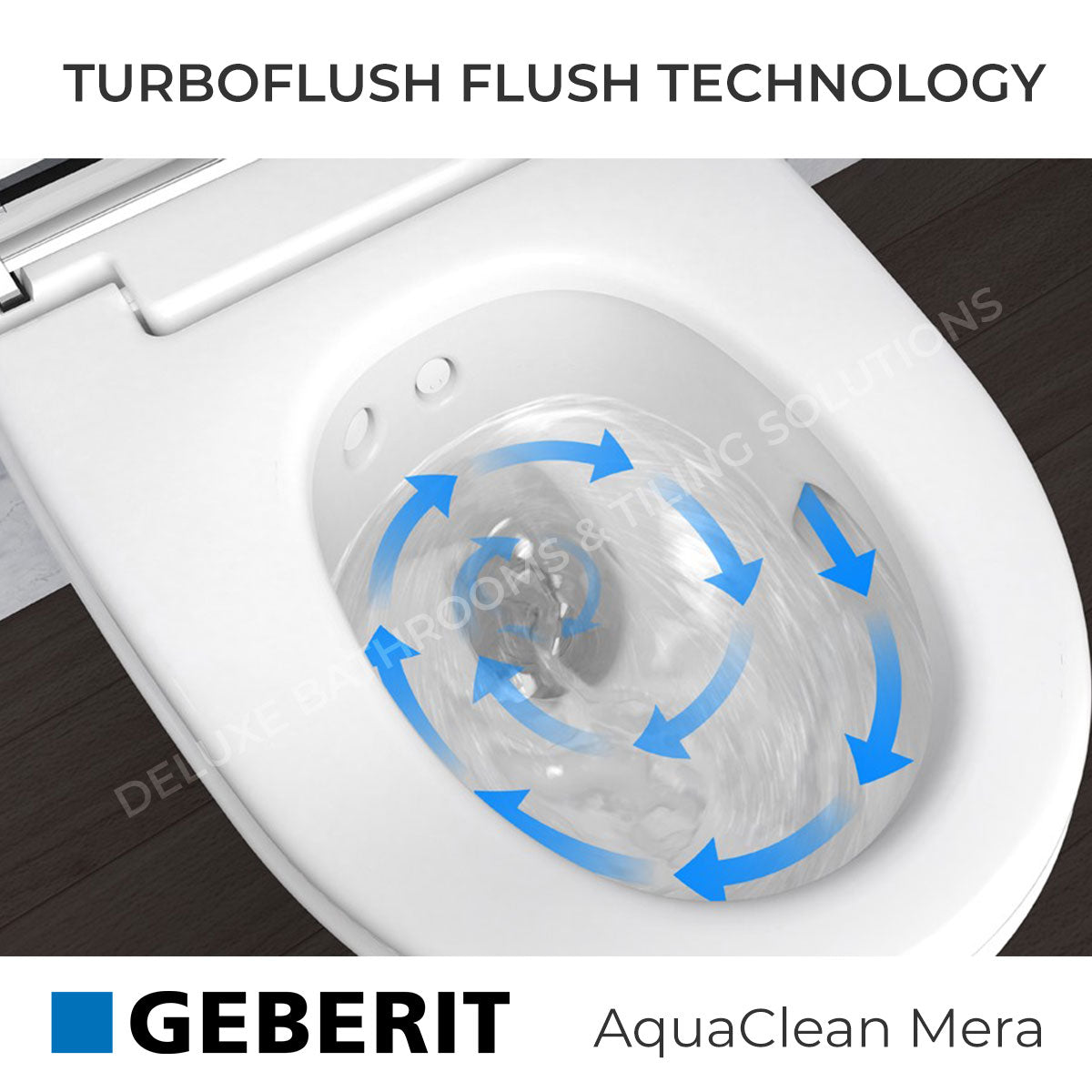 Geberit AquaClean Mera Comfort Rimless Wall Mounted WC Shower With Soft Close Toilet Seat