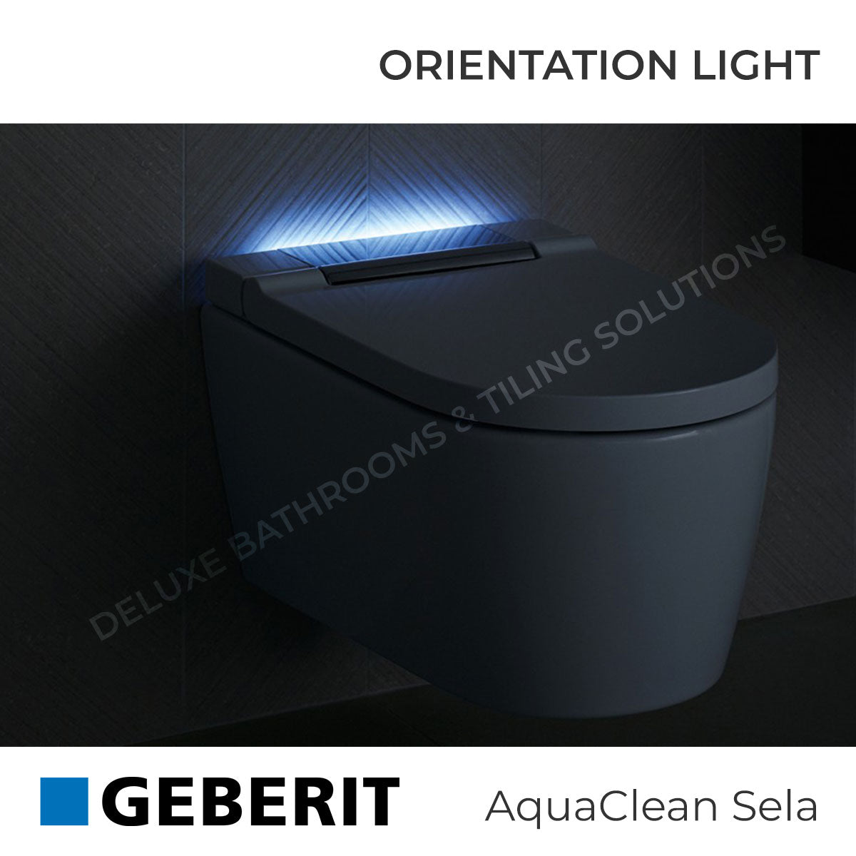 Geberit AquaClean Sela Rimless Wall Mounted Shower WC With Soft Close Toilet Seat