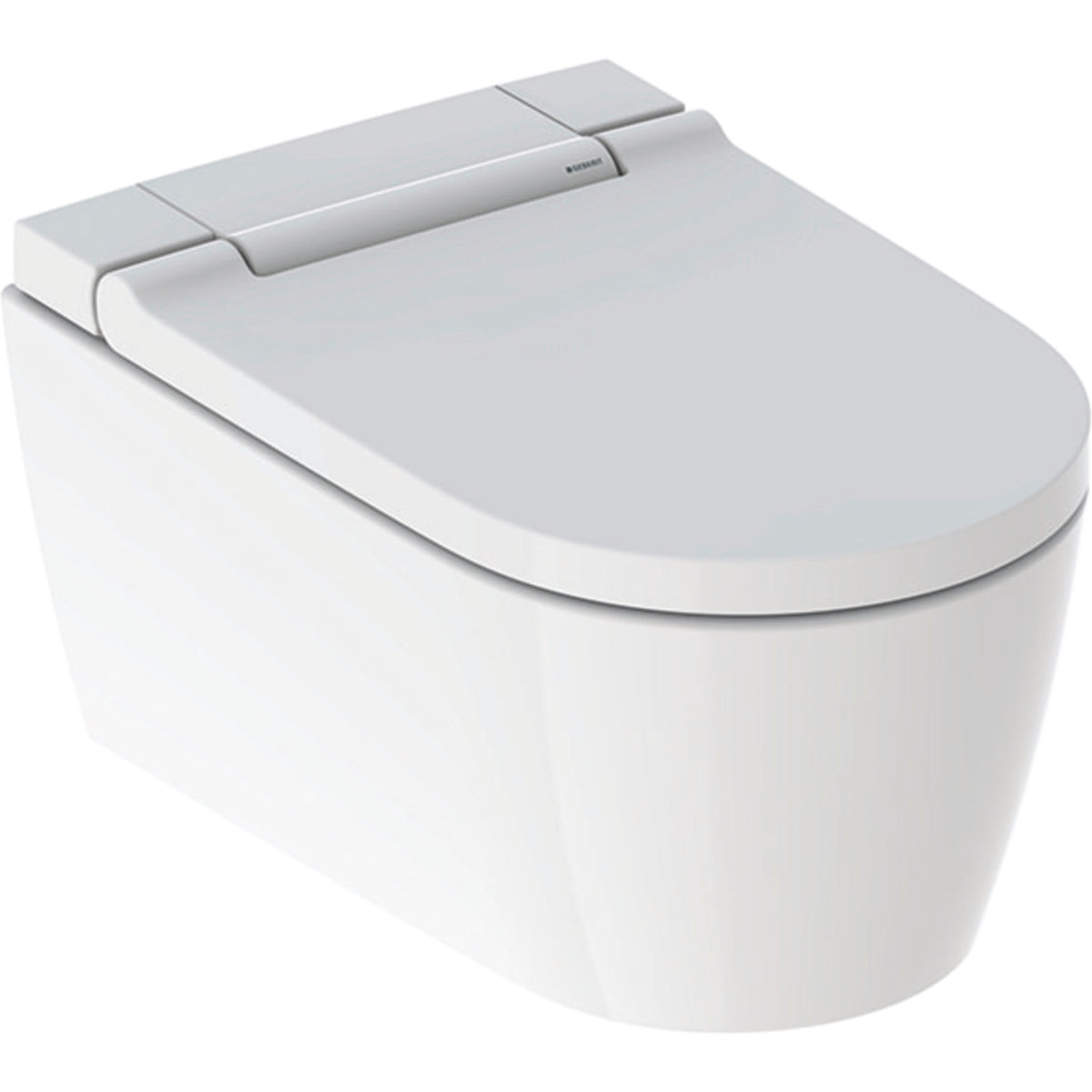 Geberit AquaClean Sela Rimless Wall Mounted Shower WC With Soft Close Toilet Seat