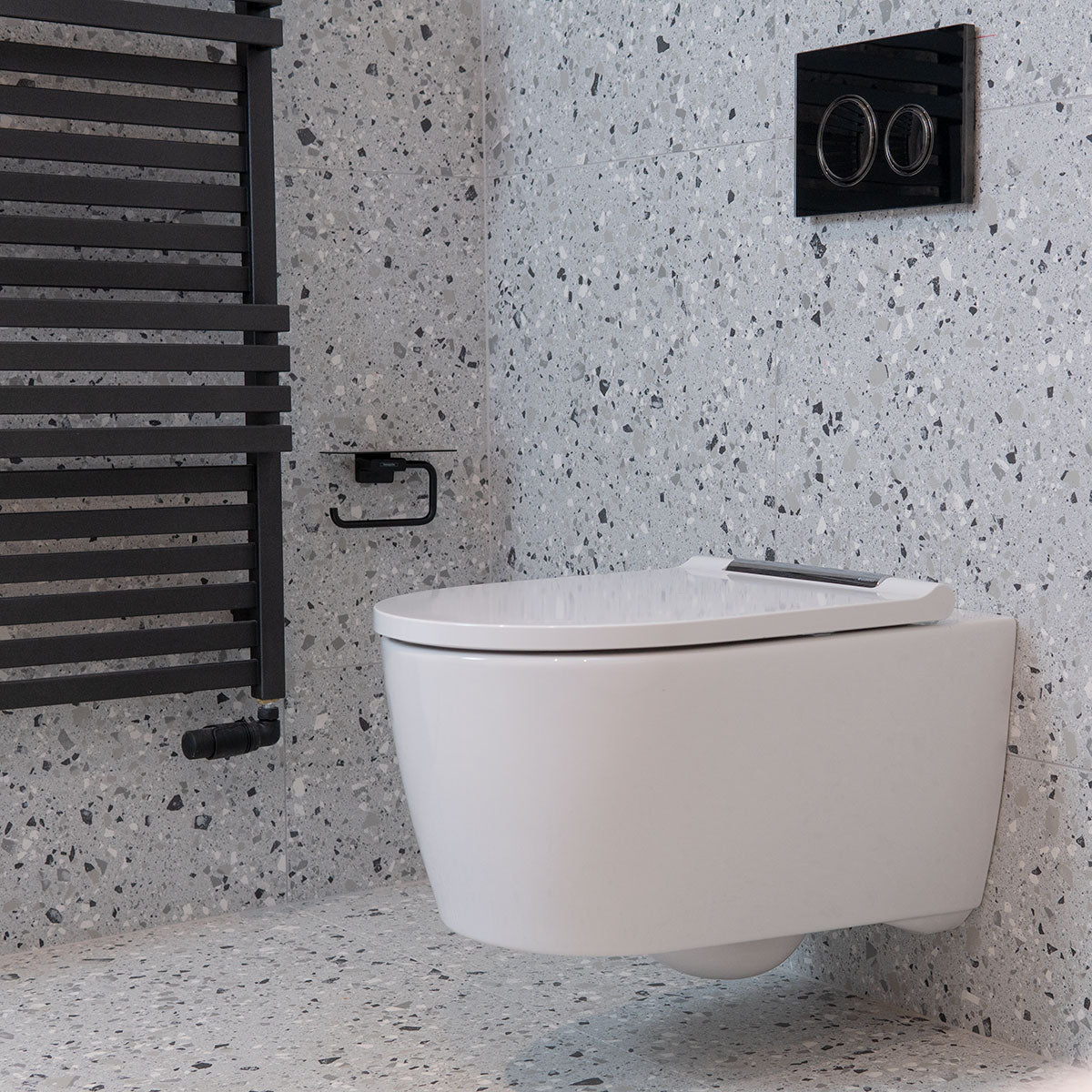 Geberit One Rimless Wall Hung TurboFlush WC Pan With Soft Close Seat