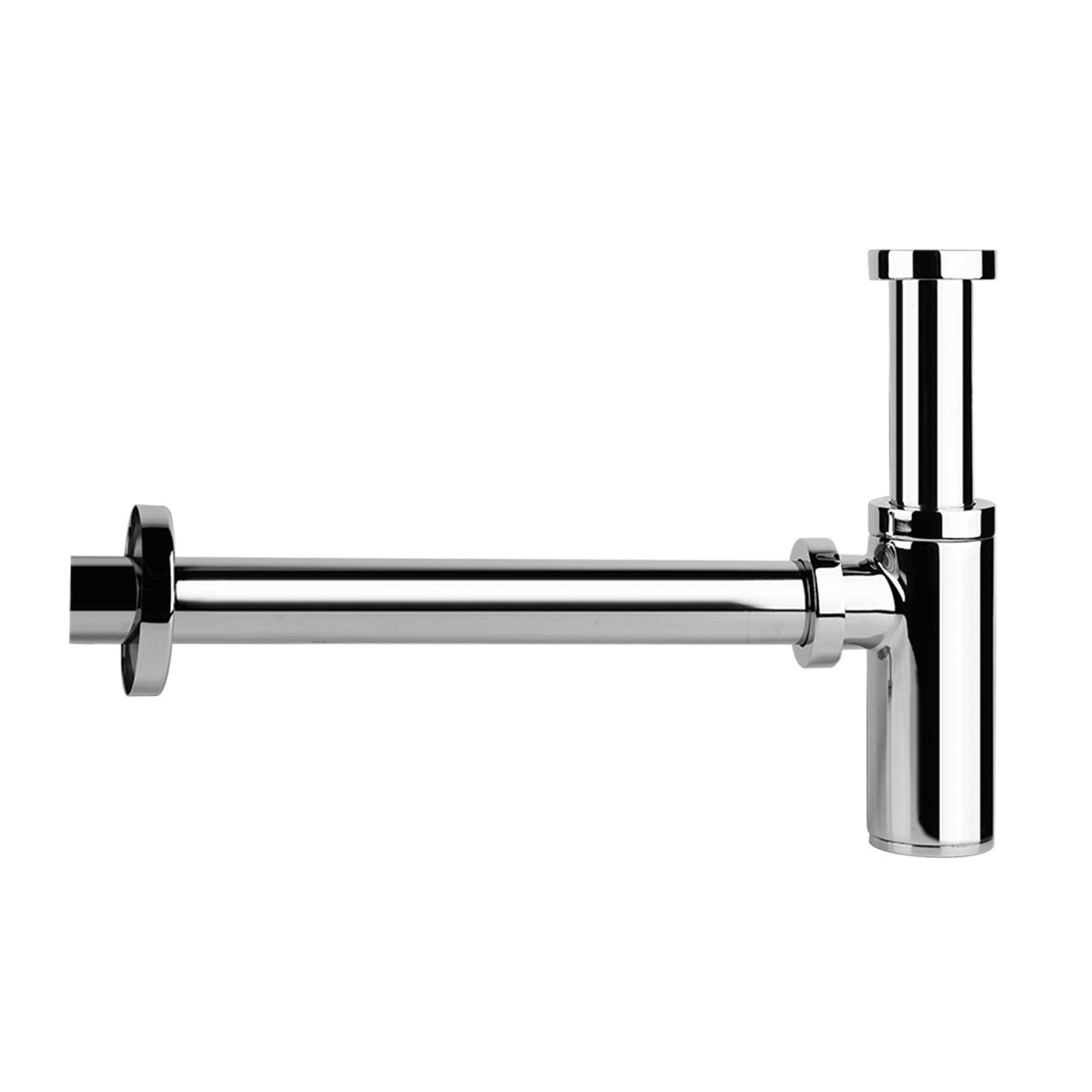 gessi anello basin bottle trap chrome