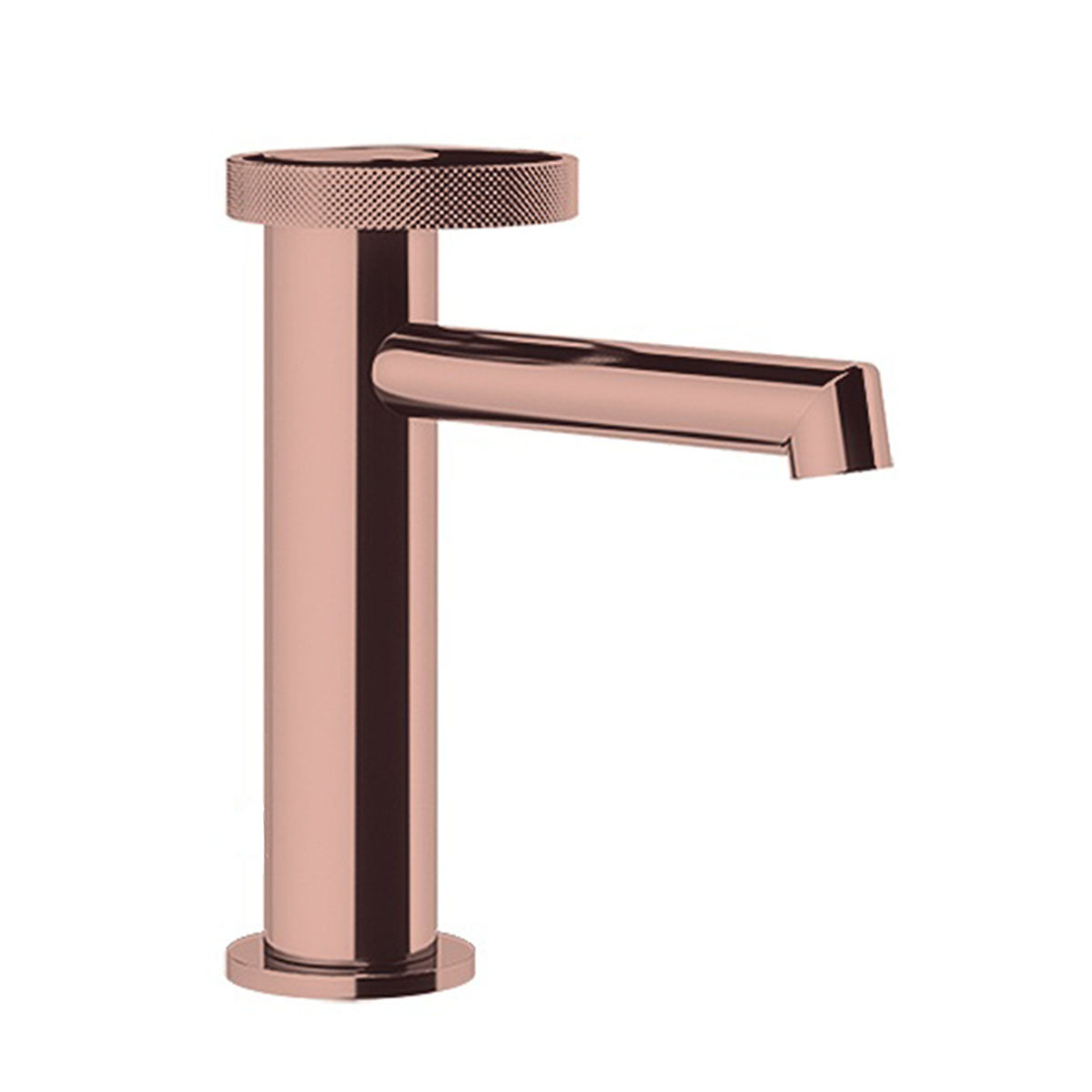 gessi anello basin mixer tap copper