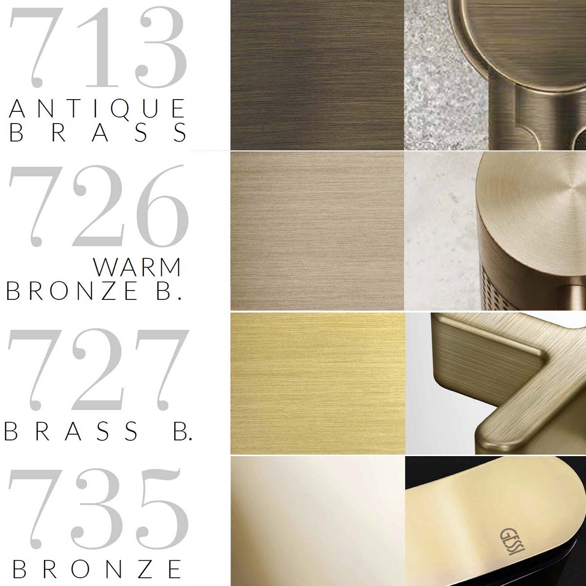 gessi anello towel rail