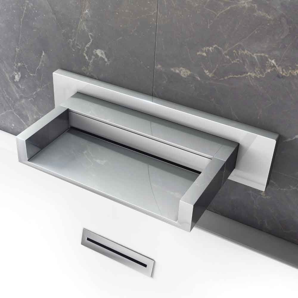 Granlusso Riviera Wall Mounted Waterfall Bath Spout