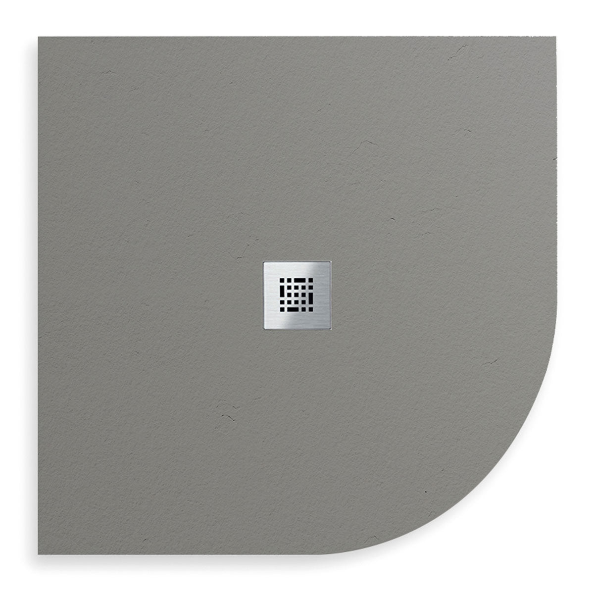 Granlusso Slim Quadrant Slate Shower Tray grey
