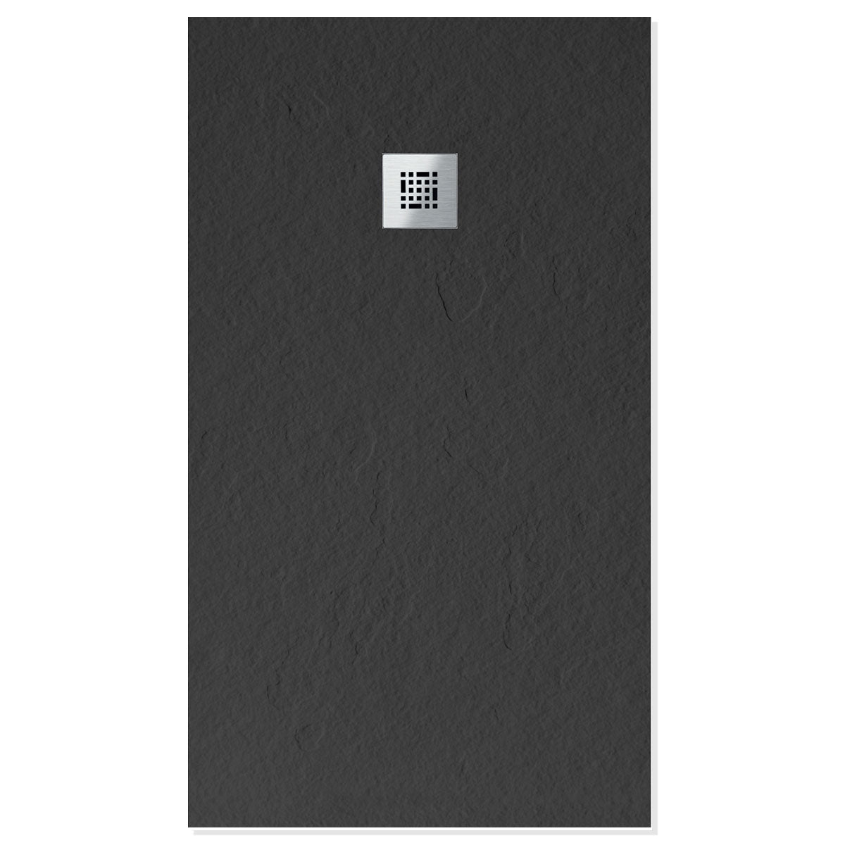 Granlusso Slim Slate Shower Tray Black