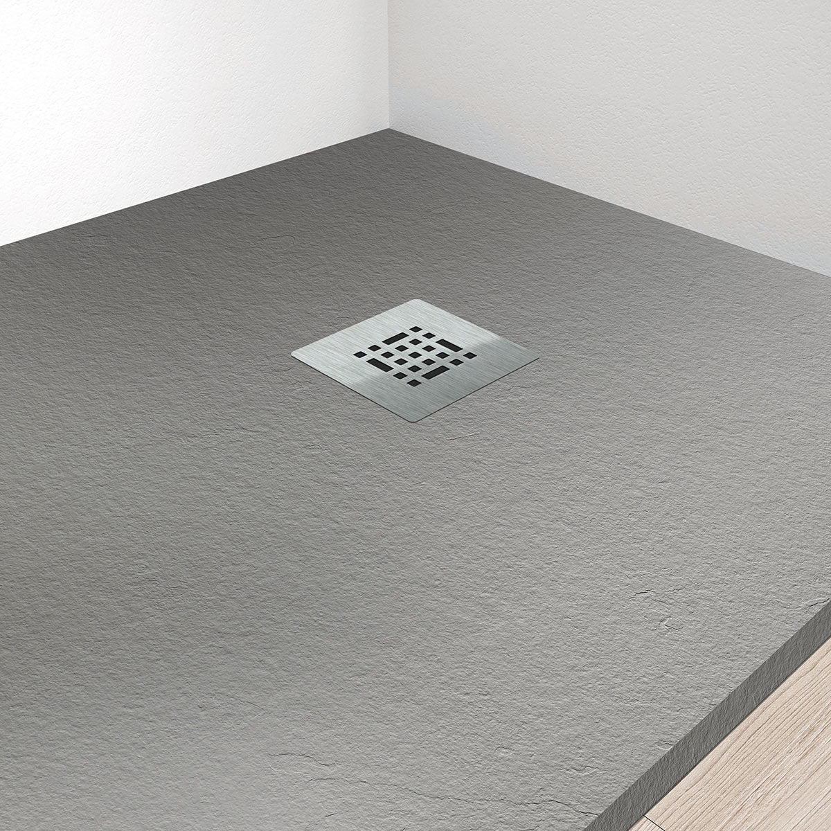 Granlusso Slim Slate Shower Tray - Anthracite