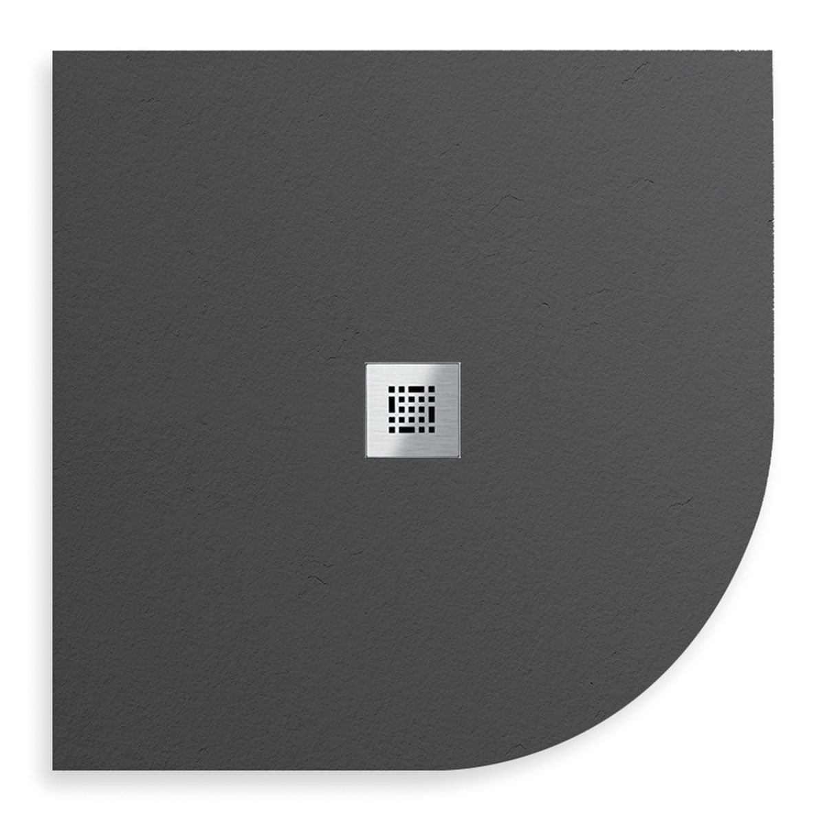 Granlusso Slim Quadrant Slate Shower Tray anthacite