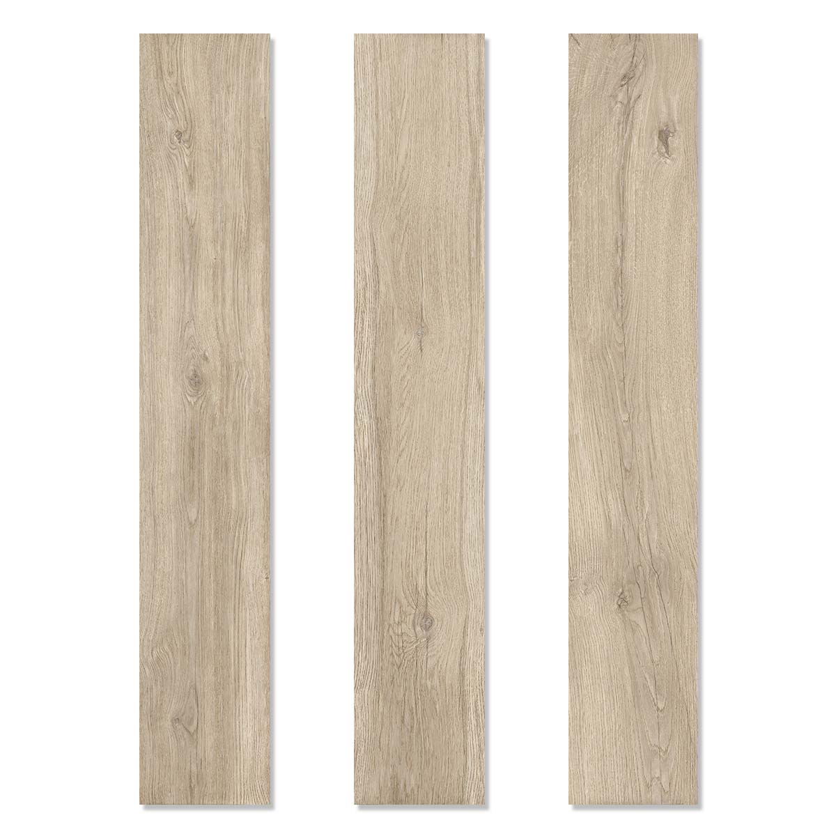 Grow Taupe Wood Effect Porcelain Tile 24x151cm Matte Patterns