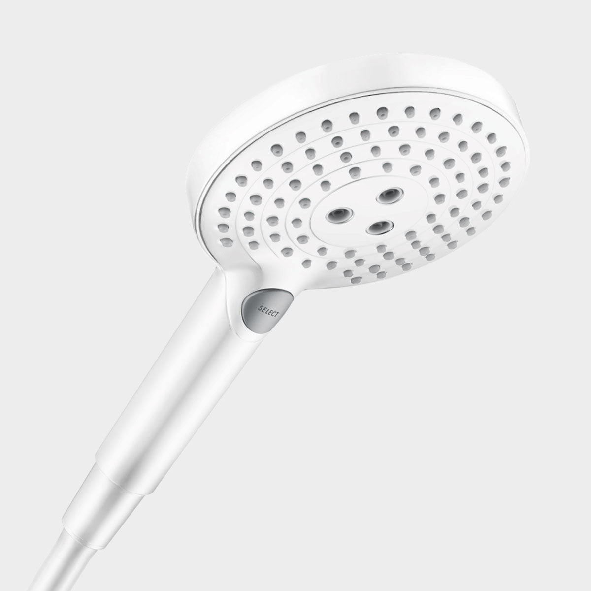 hansgrohe select handheld shower matt white