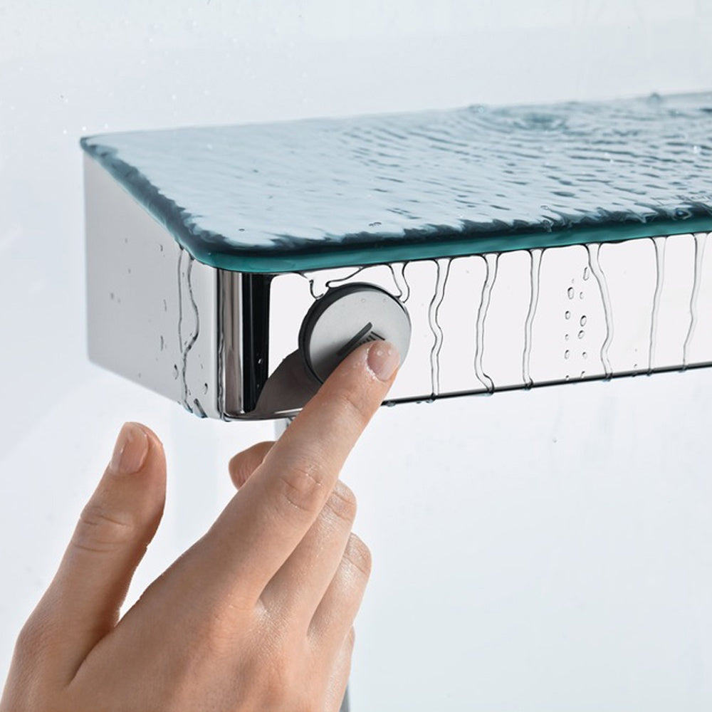 Hansgrohe RainDance SELECT E 3jet Shower System With ShowerTablet Valve & 90cm Shower Rail Kit