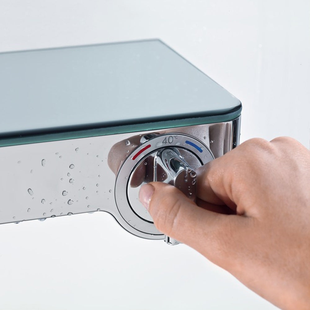 Hansgrohe RainDance SELECT E 3jet Shower System With ShowerTablet Valve & 90cm Shower Rail Kit