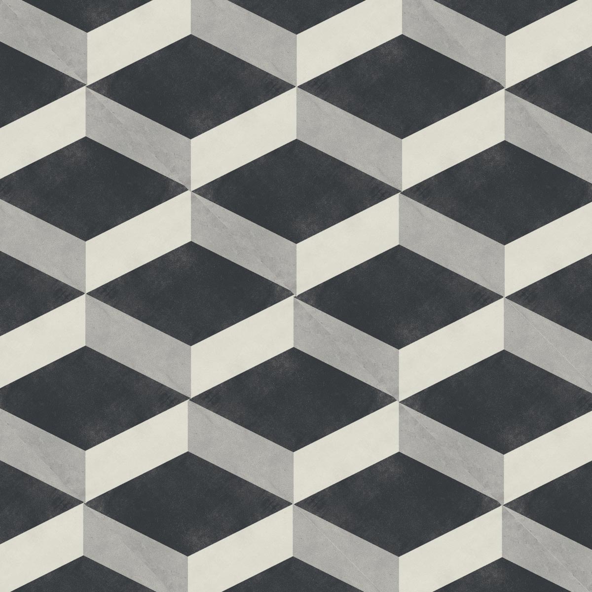 Cuban Block Matt Porcelain Tile 22 x 22cm