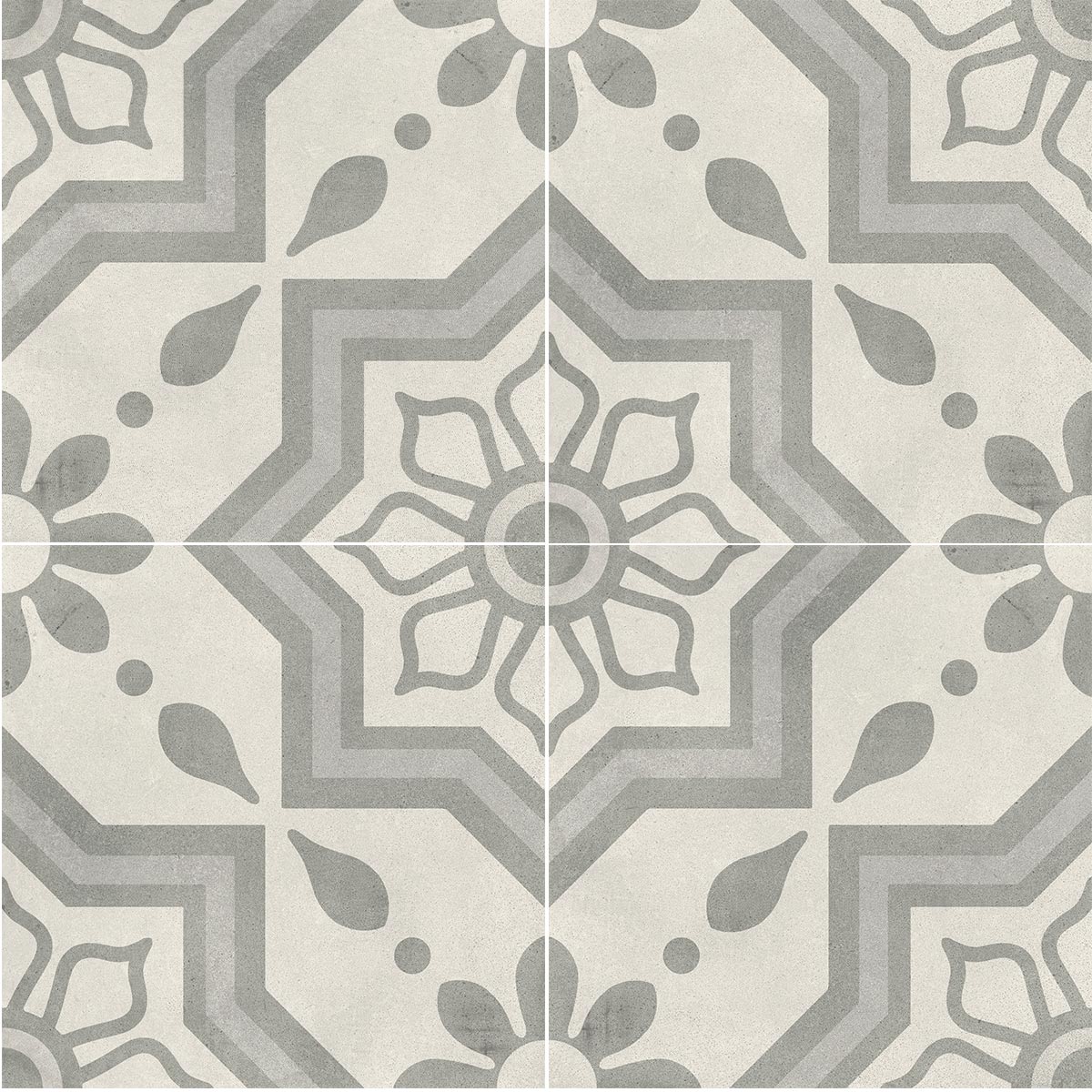 Cuban Silver Sky Matt Porcelain Tile 22 x 22cm