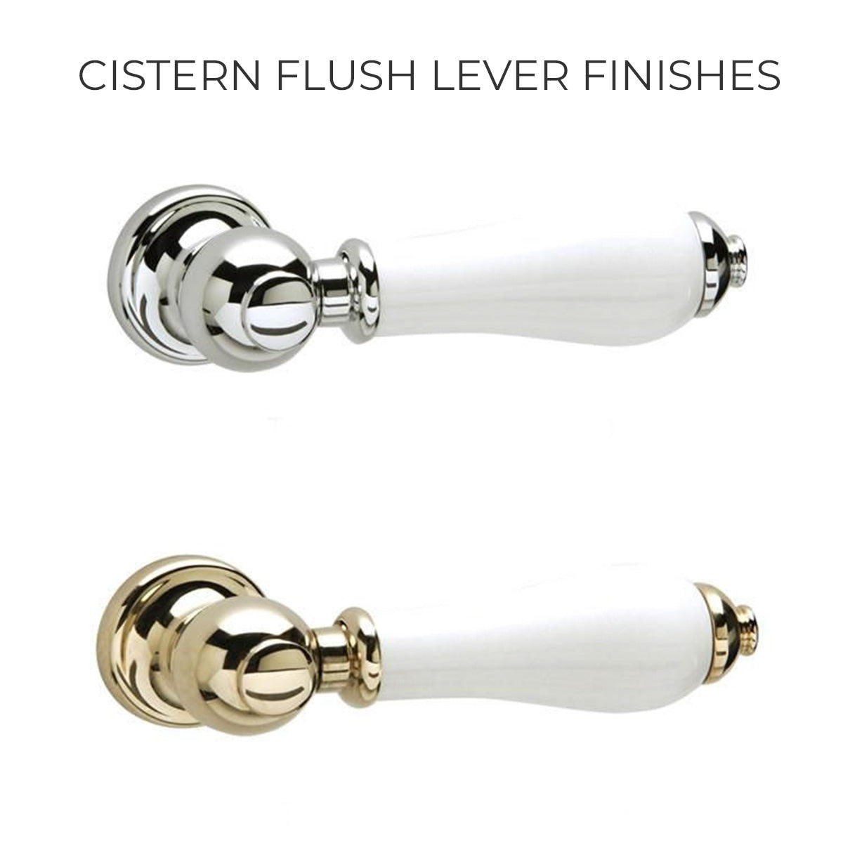 heritage granley standard close coupled toilet cistern lever options