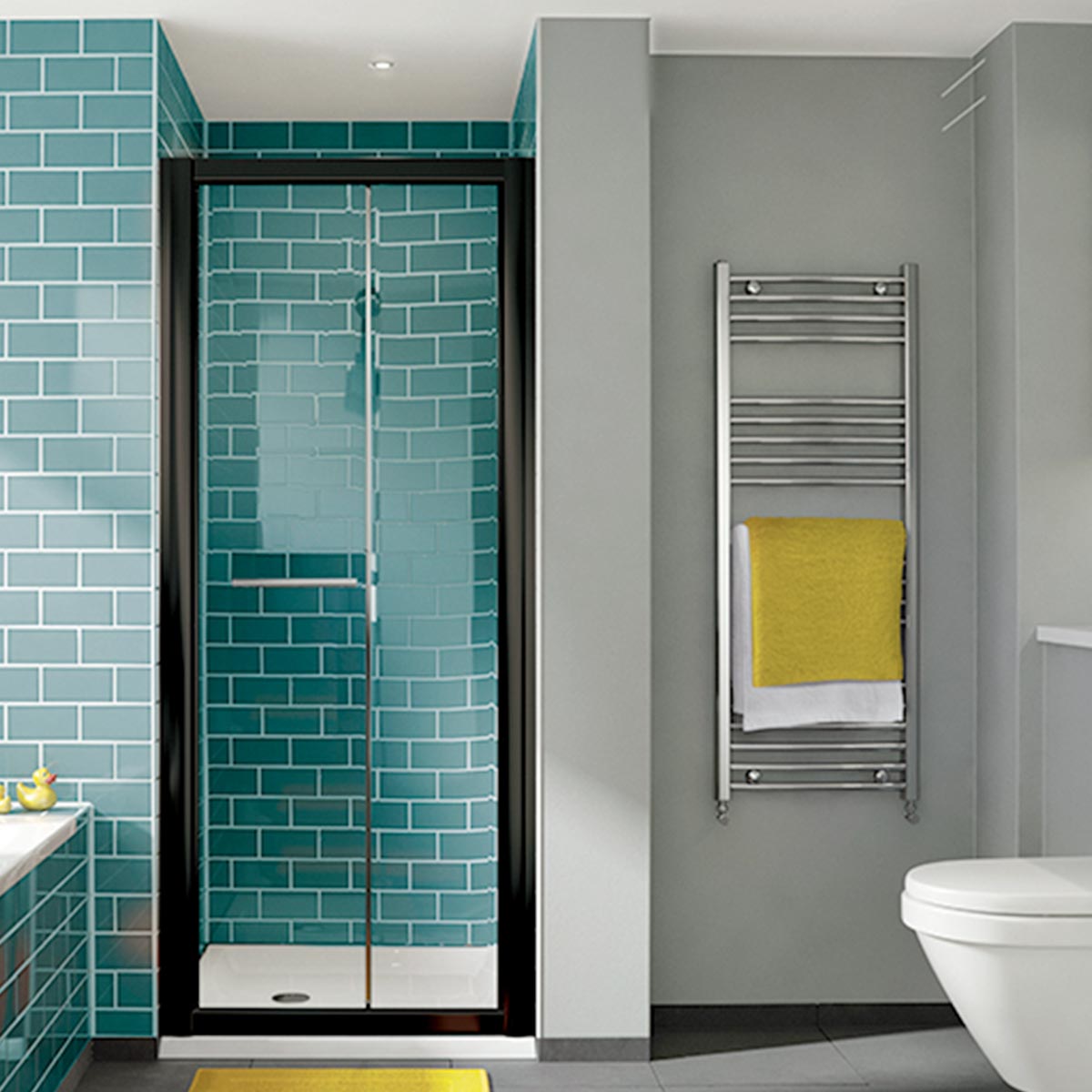 iFOUR Framed Bi-Fold Shower Door