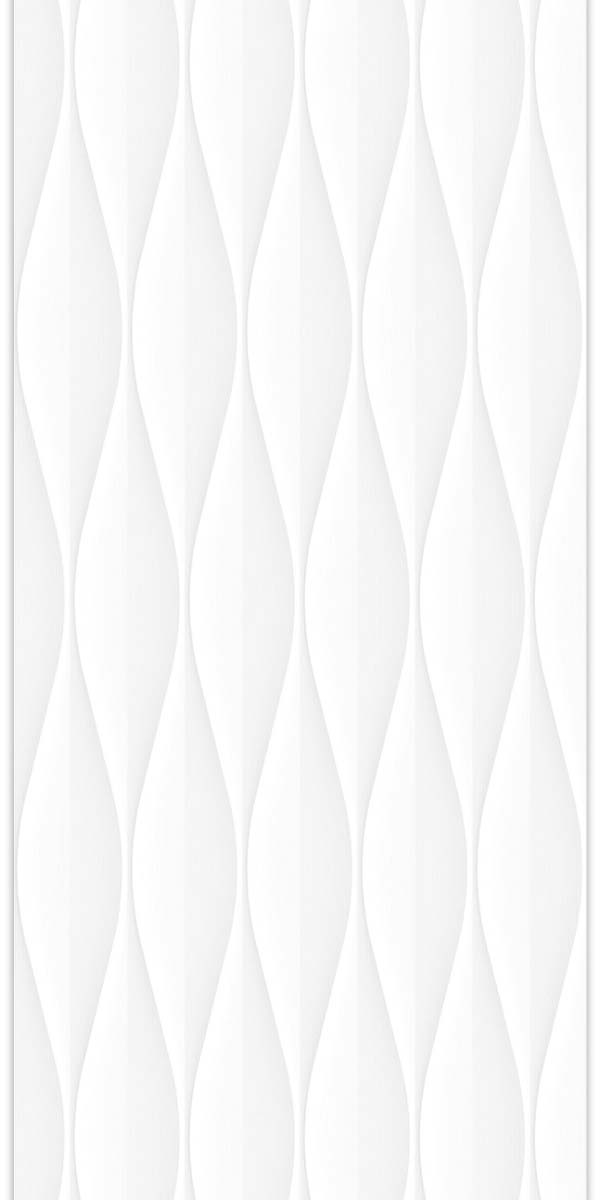Ice diamond decor wall tile 33x100cm vertical gloss