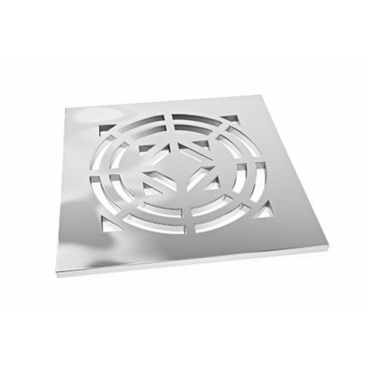 jackoboard aqua flat terra stainless steel grate 120x120mm