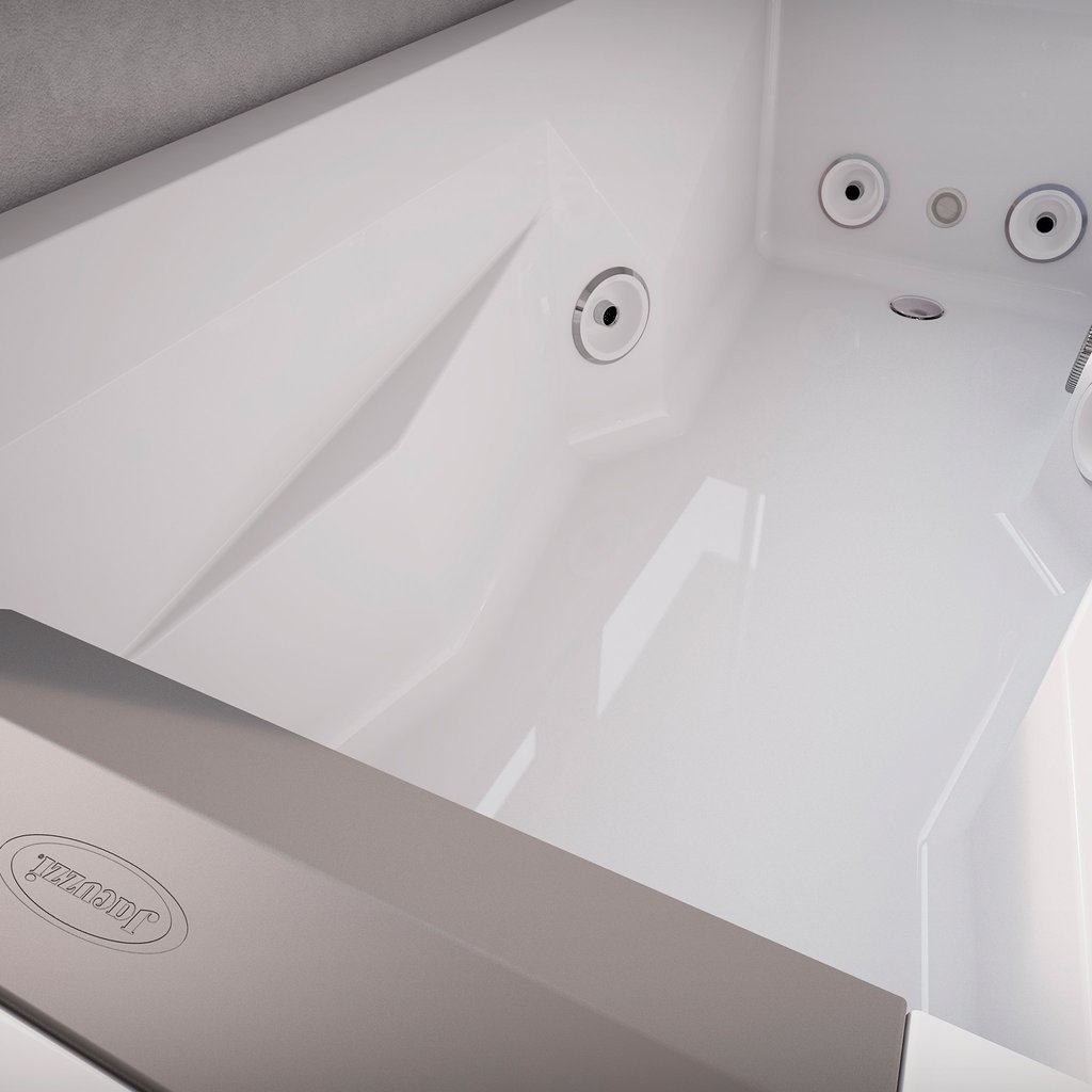 Jacuzzi ® MyWay Whirlpool Bath With Full Body Hydromassage & Chromotherapy