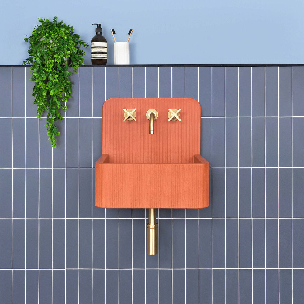 Crosswater MPRO Crosshead 3 Hole Wall Mounted Basin Mixer Tap